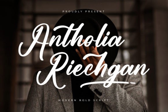 Antholia Riechgan: A Modern Script Typeface for Editorial Impact