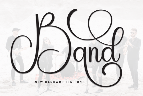 Band: A Modern Handwritten Font for Digital Branding