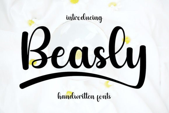 Beasly: A Whimsical Yet Professional Handwritten Font for Small Businesses