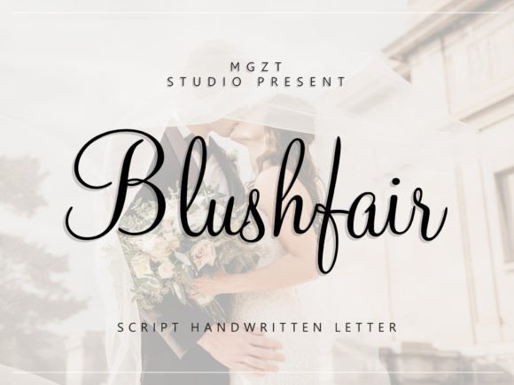 Blushfair: A Refined Script Typeface for Digital Branding