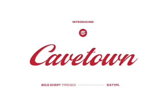 Cavetown: A Bold Script Font for Editorial Impact