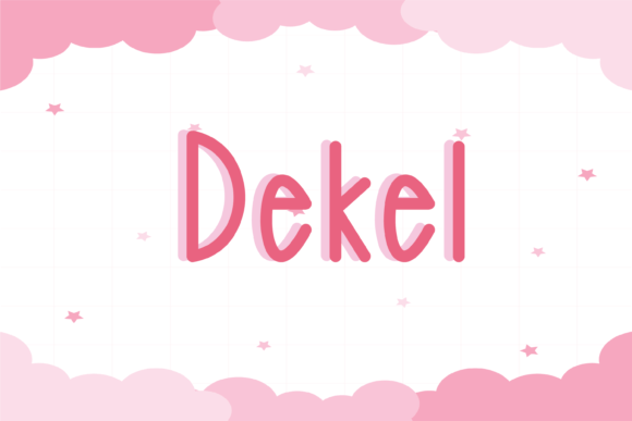 Dekel: A Friendly Handwritten Font for Digital Branding