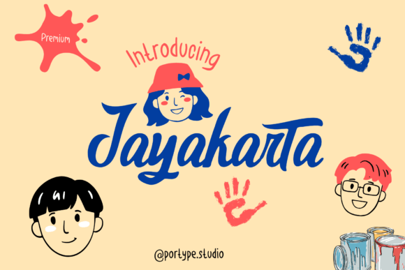 Jayakarta: A Playful Script Font for Editorial Charm