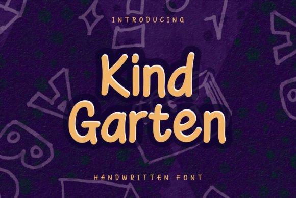 Kind Garten: A Playful Handwritten Font for Kid-Friendly Brands