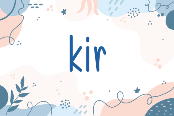 Kir Handwritten Font for Warm, Human-Centered Web Design