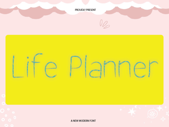 Life Planner Script Font for Handmade Creators