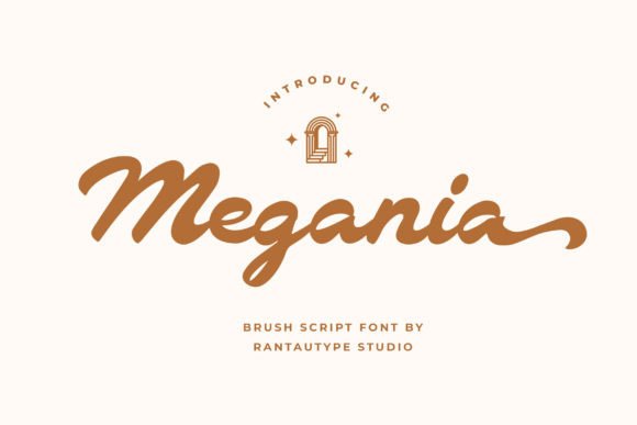 Megania: A Premium Script Font for Small Business Branding