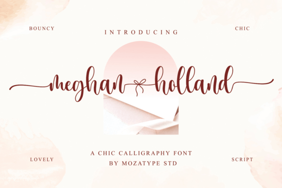 Meghan Holland: A Script Font That Makes Your Brand Feel Thoughtful