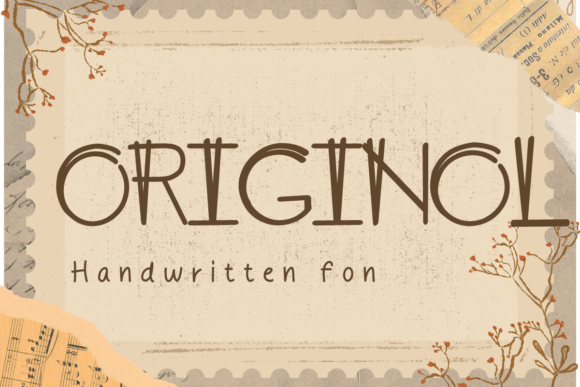 Originol: A Handwritten Font That Feels Like a Thoughtful Pause