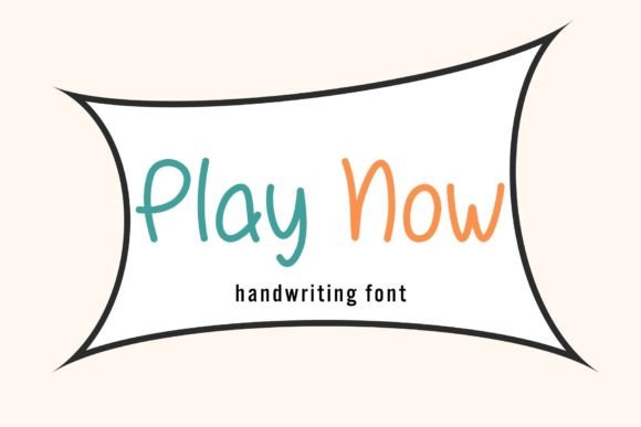 Play Now: A Handwritten Font for Editorial Warmth and Clarity