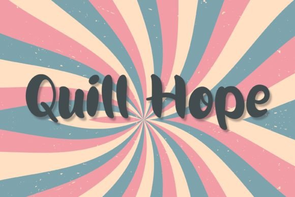 Quill Hope: A Handwritten Font That Makes Your Brand Feel Thoughtful