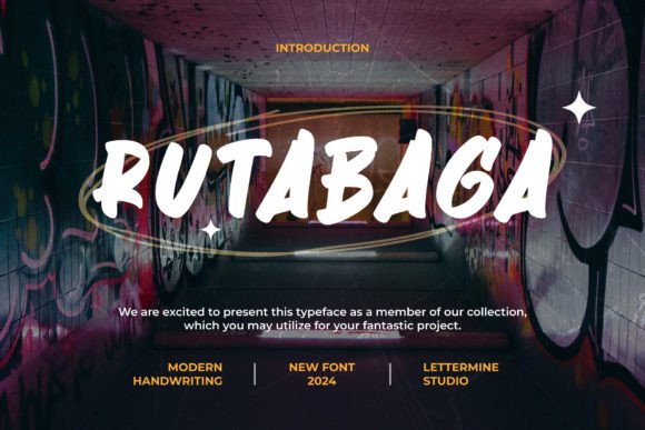 Rutabaga Font: A Handwritten Touch That Makes Your Brand Feel Human