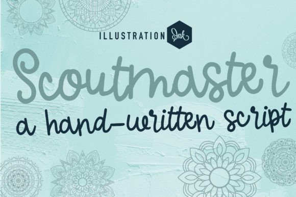 Scoutmaster: A Whimsical Handwritten Font for Small Business Branding