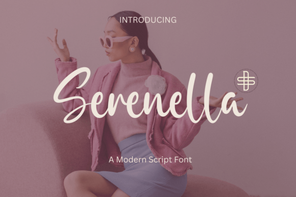 Serenella: A Refined Script Font for Digital Branding