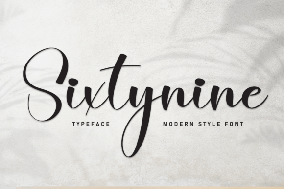 Sixtynine: A Timeless Handwritten Font for Real Branding