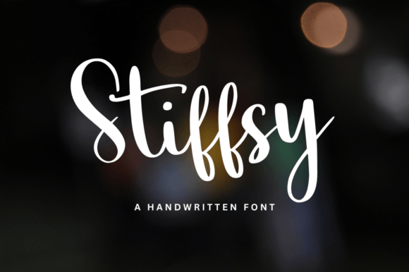 Stiffsy: A Handwritten Font That Makes Your Campaign Feel Human