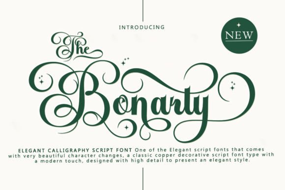The Bonarty: A Script Font That Makes Your Brand Feel Thoughtful & True