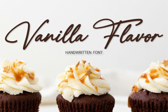 Vanilla Flavor: A Warm, Elegant Script Font for Real Branding Work
