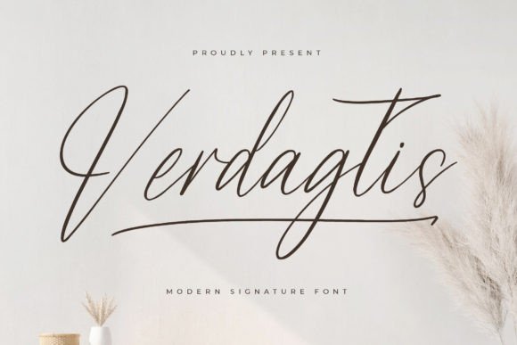 Verdagtis: A Modern Handwritten Font That Feels Like Home