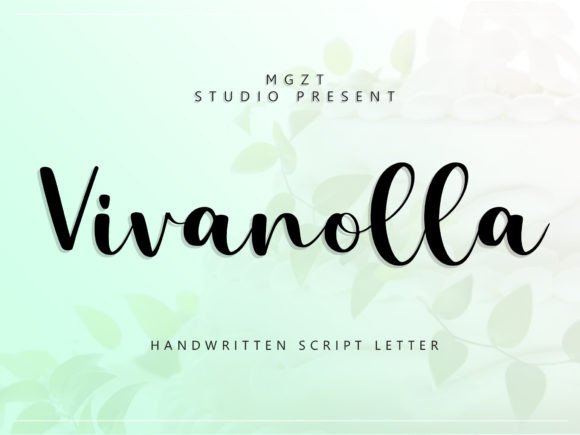 Vivanolla: A Modern Script Font for Scroll-Stopping Brand Content